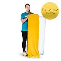 489)【未使用/最高品質のPremiumシリーズ】Yogibo Roll Max Premium（ヨギボー ロール マックス プレミアム）用カバー イエロー　_画像1