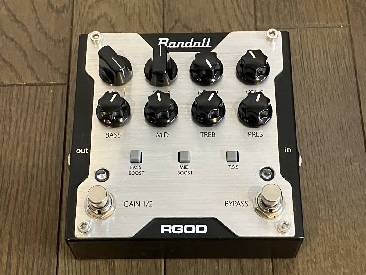 RANDALL RGOD PEDAL Preamp 日本未発売_画像1