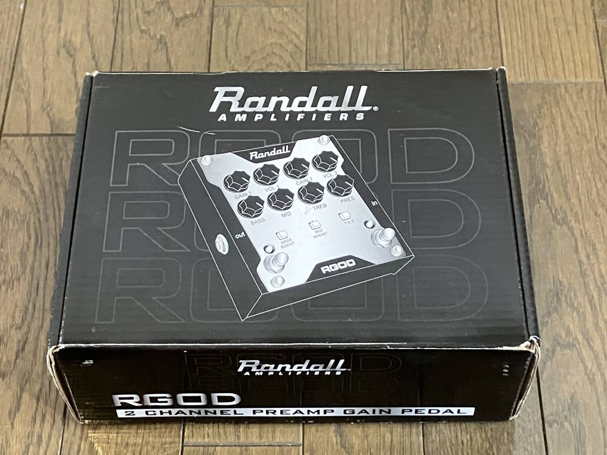 RANDALL RGOD PEDAL Preamp 日本未発売_画像8