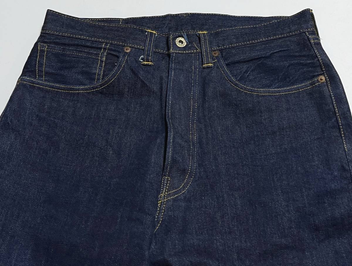 バレンシア工場 LEVI’S S501XX 大戦 モデル 米国製 555刻印 デニムパンツ 44501-0022 W32 L36 USA製 40s 復刻_画像3