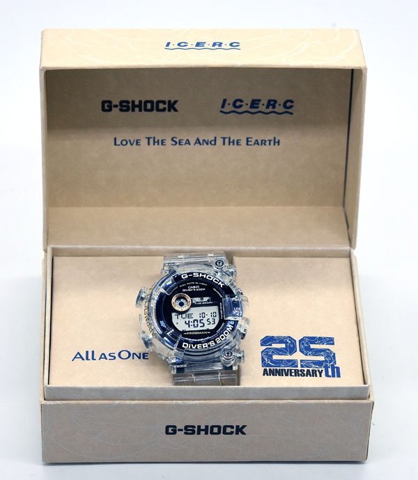 ★箱付！新品同様！CASIO カシオ G-SHOCK フロッグマン GF-8251K-7JR Love The Sea And The Earth 25周年記念モデル イルカクジラ メンズ★_画像10