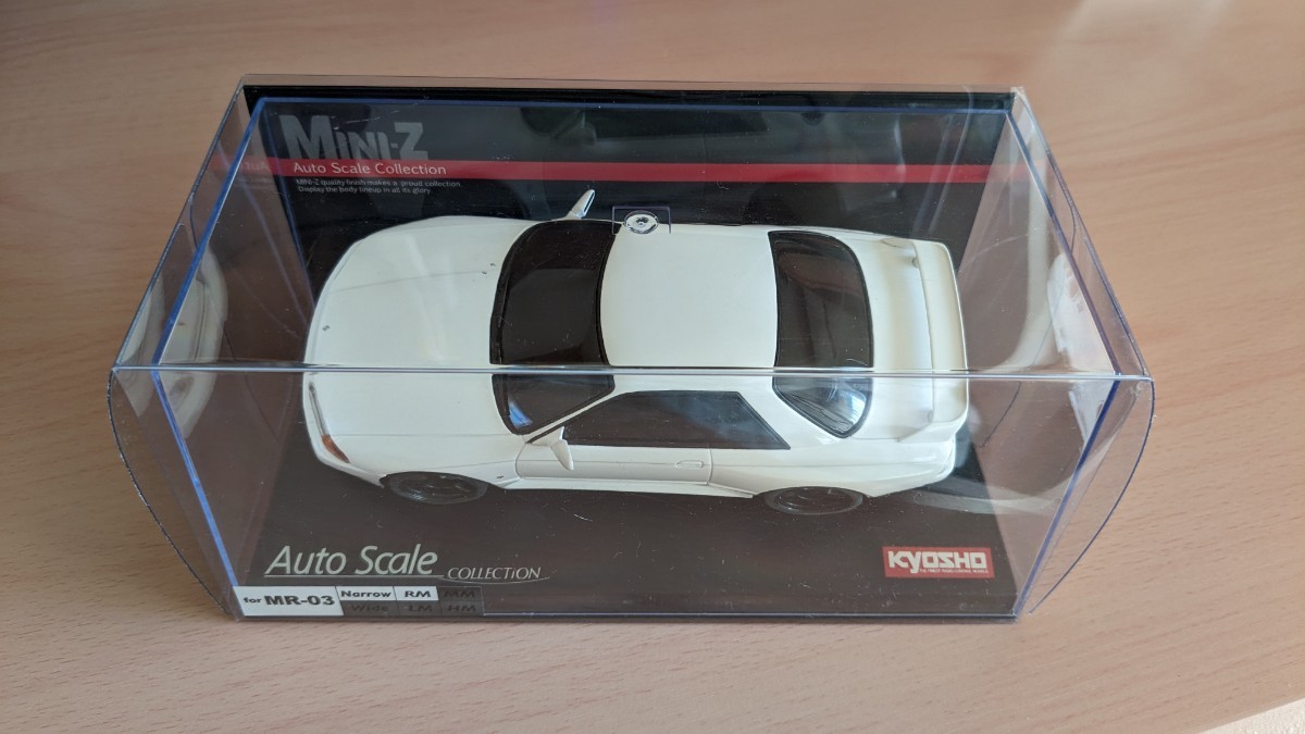 京商 MINI-Z 日産 スカイラインGTR R32 ホワイト_画像2