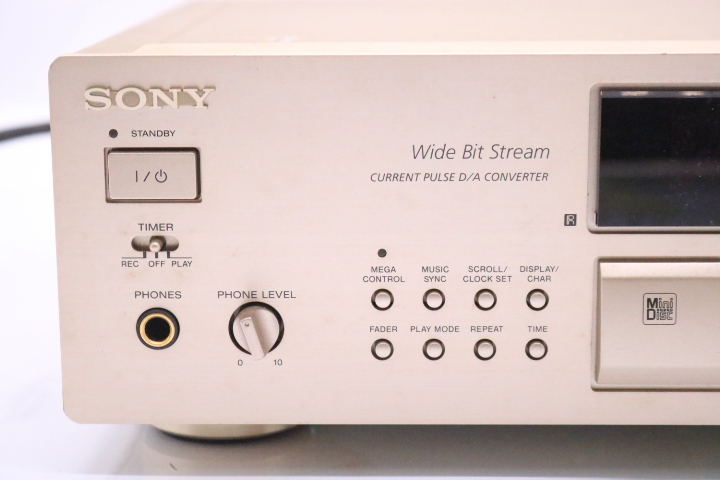ト石】 SONY ソニー MDS-JB920 MDデッキ MDレコーダー ミニディスク