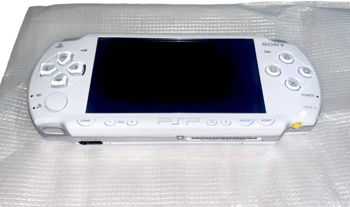 デッドストック　ほぼ未使用　PSP 2000 本体 セラミックホワイト_画像5