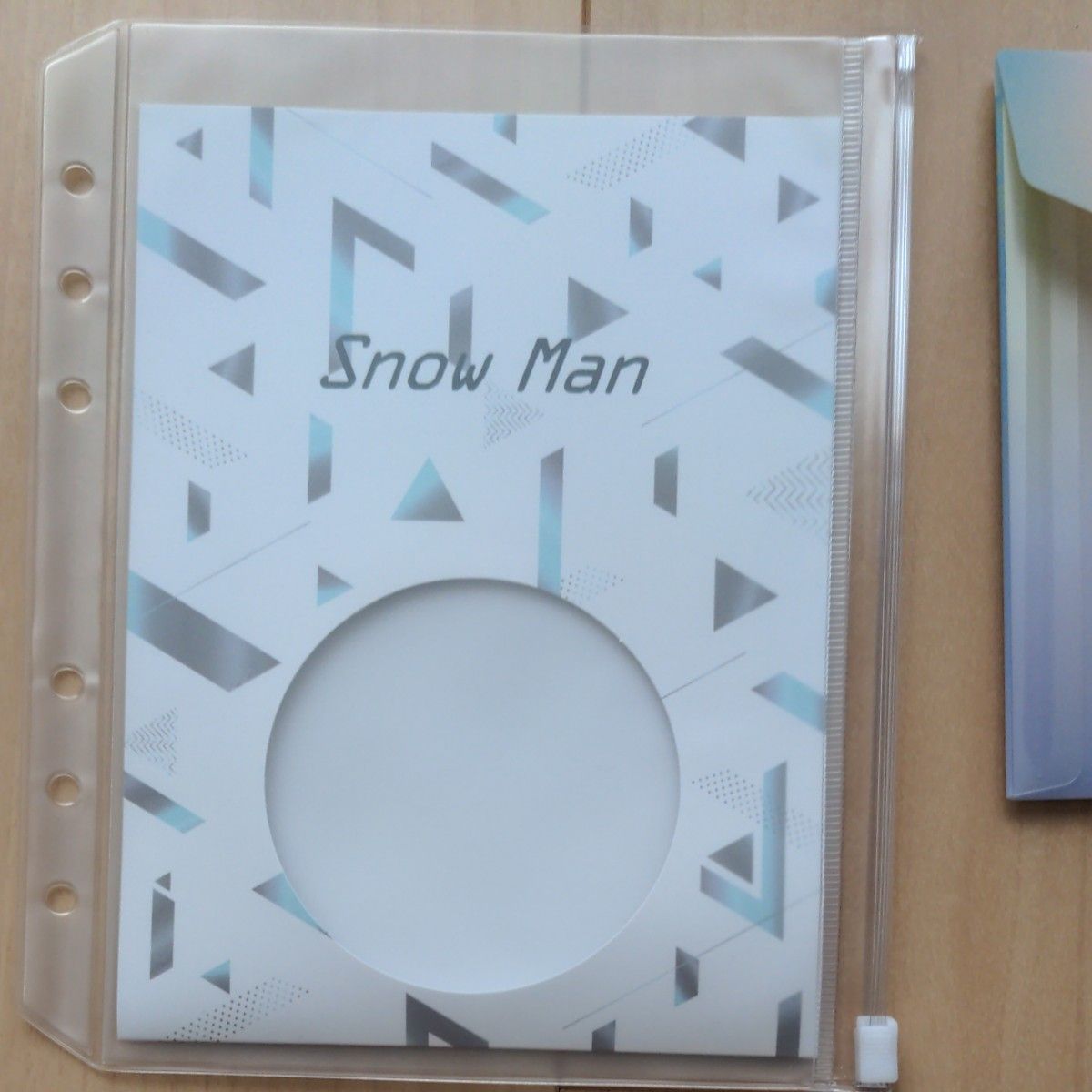 snowman フレークシール ケース メモ帳 7点セット ポートレート snowman フレークシール ケース メモ帳 7点セット ポートレート