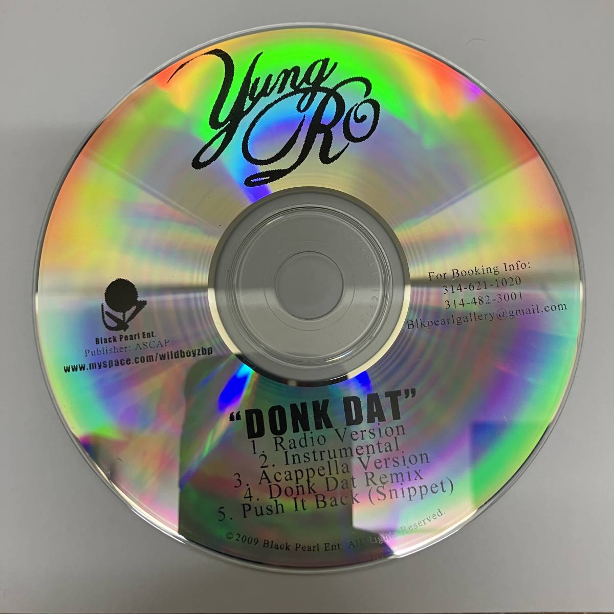 裸4 HIPHOP,R&B YUNG RO - DONK DAT INST,シングル CD 中古品_画像1