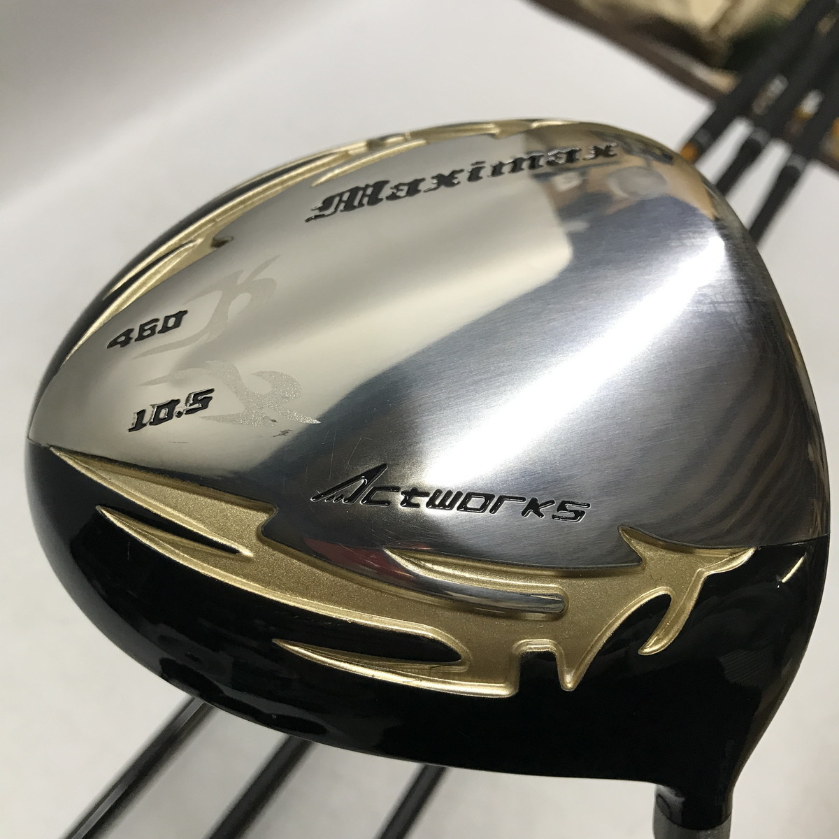 ●WORKS GOLF(ワークスゴルフ) 右利き用　ゴルフクラブ4本セット　ウッド　アイアン　中古(u1009_9_4_20)_画像2