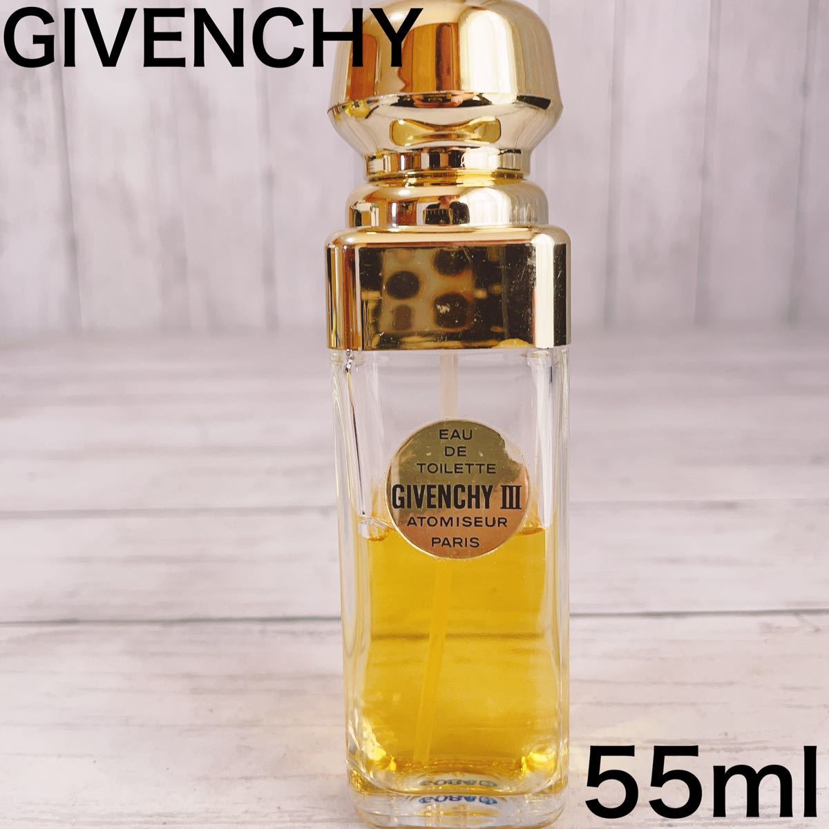 c3485 GIVENCHY ジバンシー 3 Ⅲ EDT 55ml アトマイザー_画像1