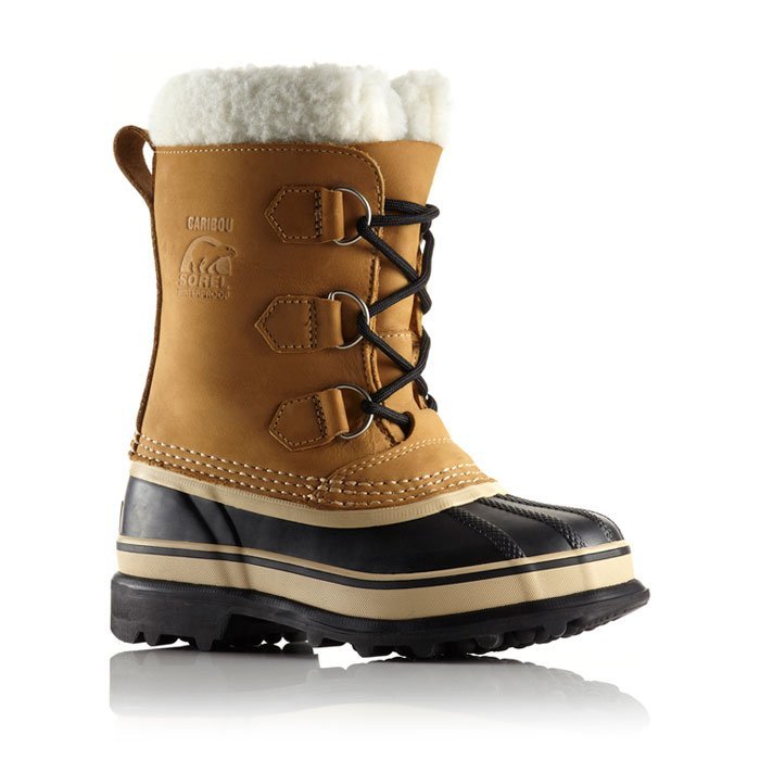 101330-SOREL/ジュニア ユース カリブー ウォータープルーフ 子供用 スノーブーツ 冬靴/19.0