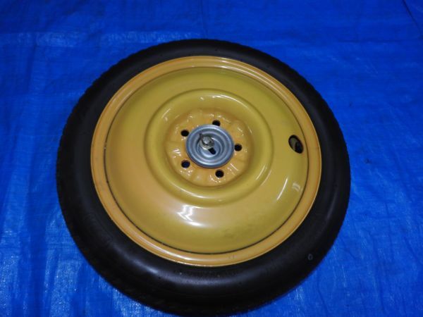 16 FD3S RX-7 4型 純正 スペアタイヤ Ｔ135/70Ｄ16 応急タイヤ テンパータイヤ 16×4J PCD114.3 5穴 固定 金具 ASSY RX7 13B-REW 前期 後期の画像7