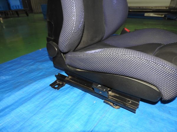 CP9A エボ 6 GSR 純正 レカロ シート 右 運転席 側 RECARO レール ASSY 4G63 ターボ EVO 4 5 5MT 三菱 ランエボ ランサー エボリューション_画像4