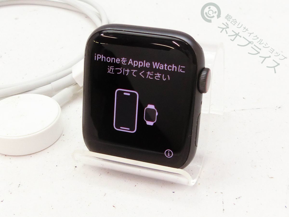 ◆T7158 Apple Watch Series5 WR-50M アップルウォッチ 44mm 良品