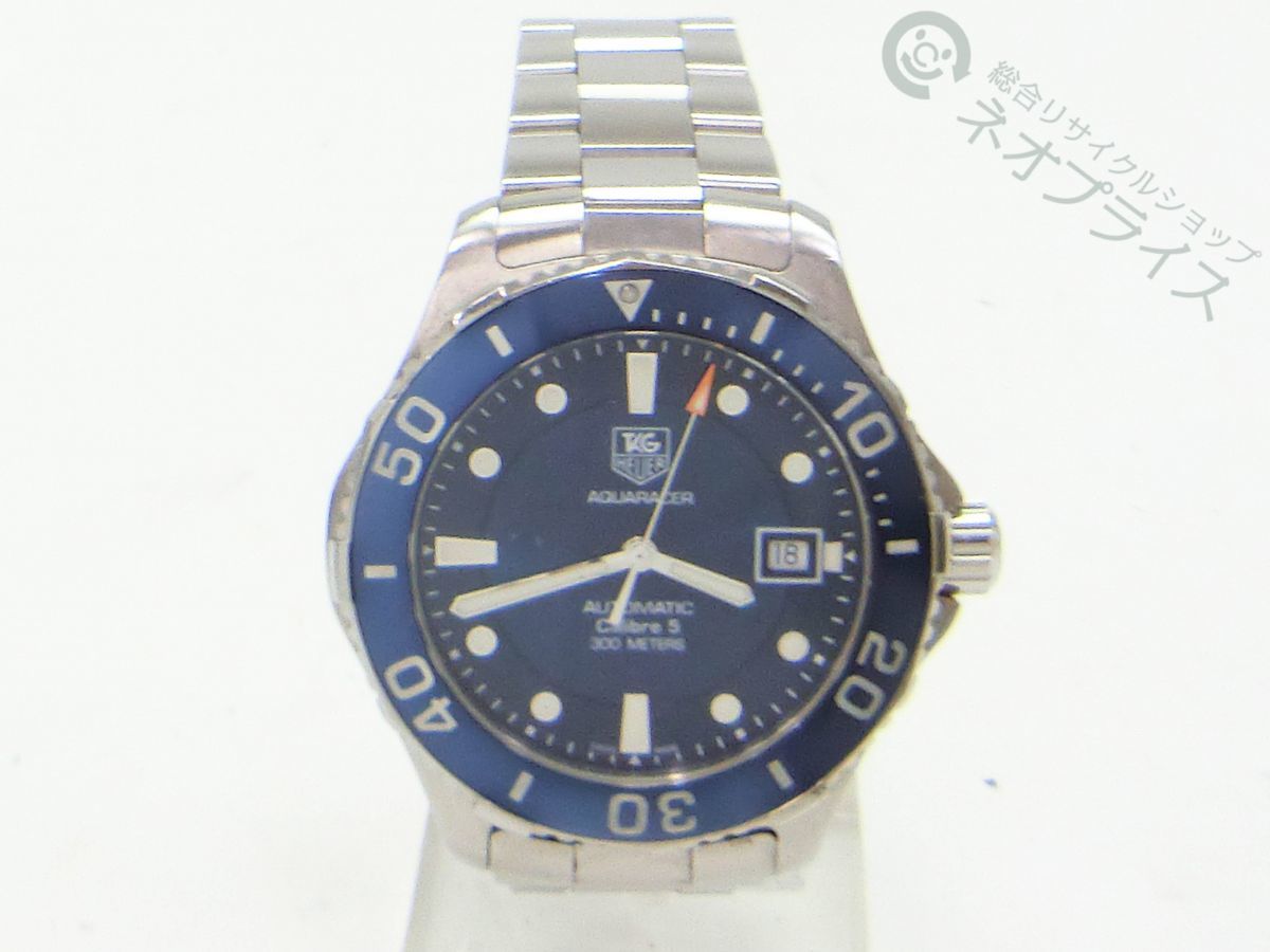◆Z4879 TAG HEUER タグホイヤー アクアレーサー キャリバー5 WAN2111 自動巻 メンズ 腕時計 良品