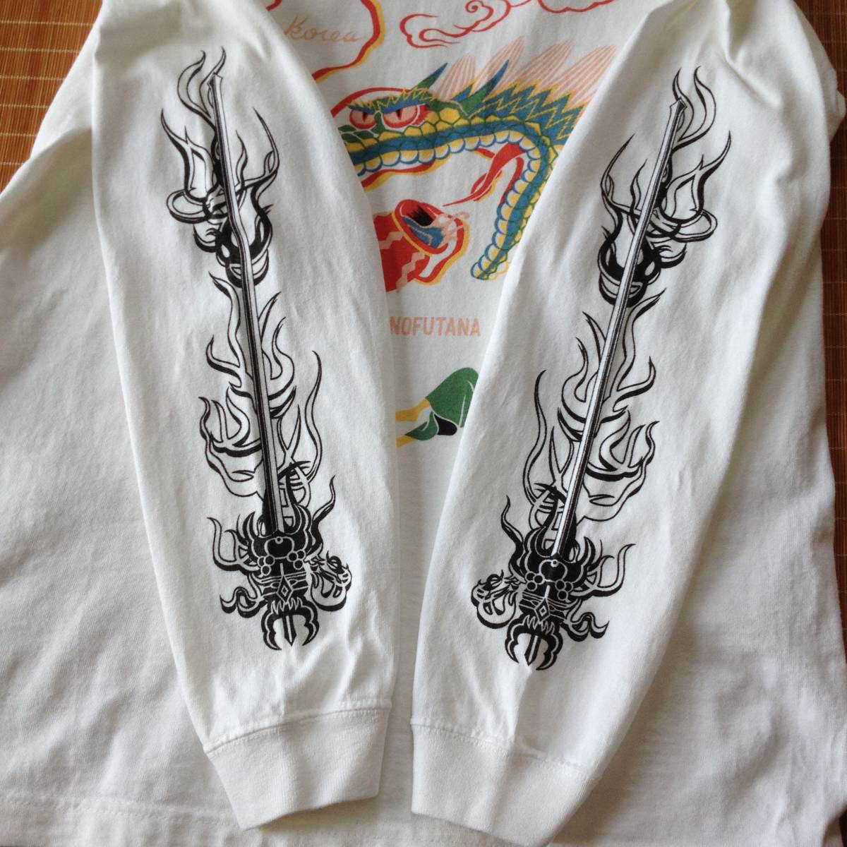  сделано в Японии Vintage Fellows * Takumi футболка * длинный рукав WAKOKU. страна дракон ... . Japanese sovenir jacket способ задний принт * Buzz Rickson's mccoy . нравится . person 