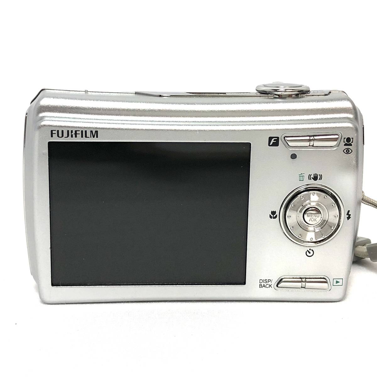 ▼【通電OK】FUJIFILM Fine Pix F100fd デジタルカメラ デジカメ ダークシルバー 撮影機材 富士フイルム ケース/使用説明書/箱付き_画像4