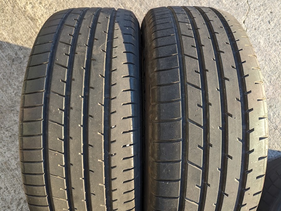 225/55R19 TOYO PROXES R46 2022年製 マツダCX-5 CX-8 中古品4本セット（F）_画像4