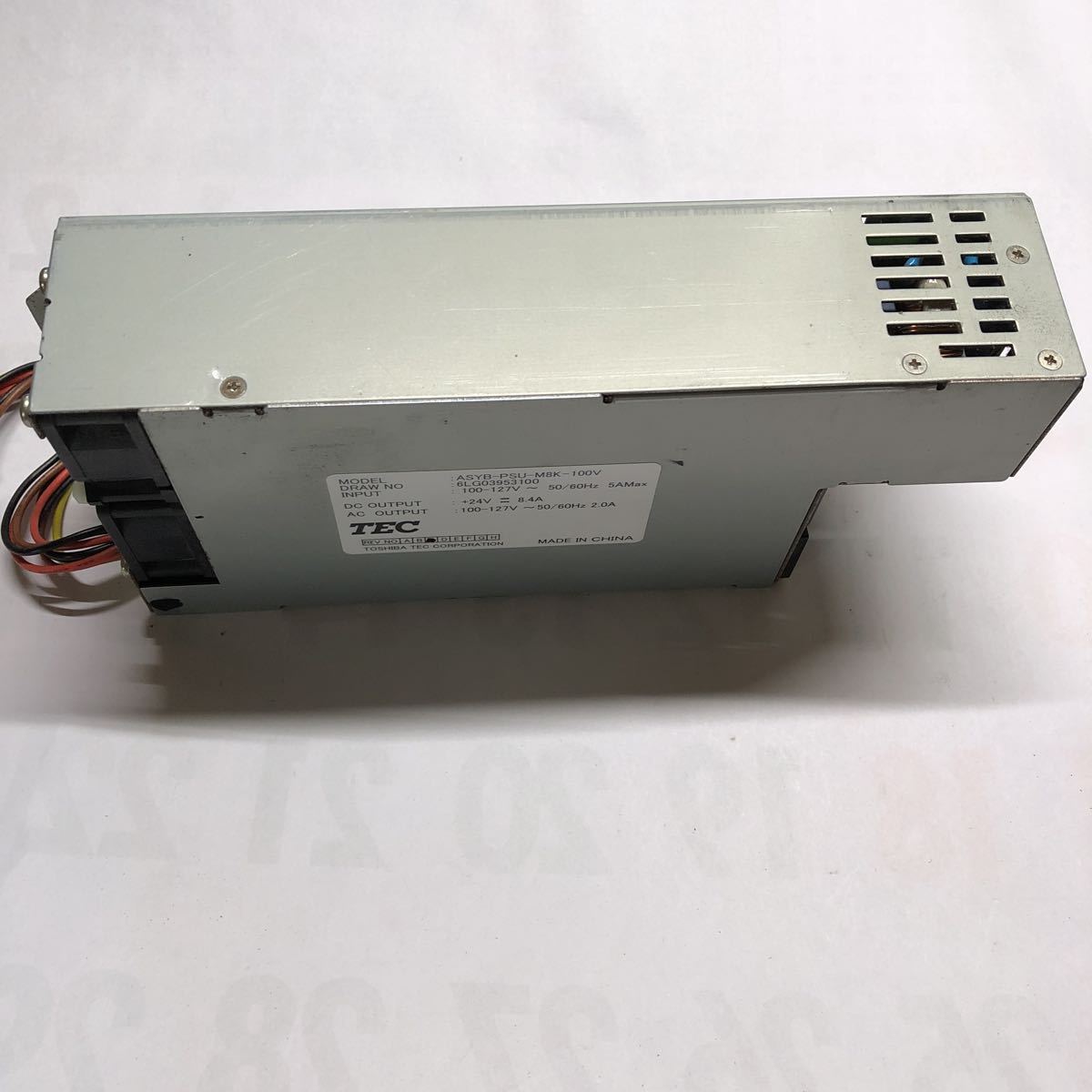 ASYB-PSU-M8K-100V 東芝テック 電源ユニット_画像4