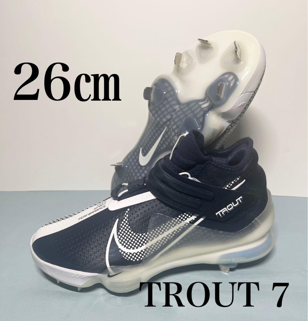 新品 Nike Trout 2 ナイキ トラウト2 28㎝ ホワイト＆ブラック+mu-8.com