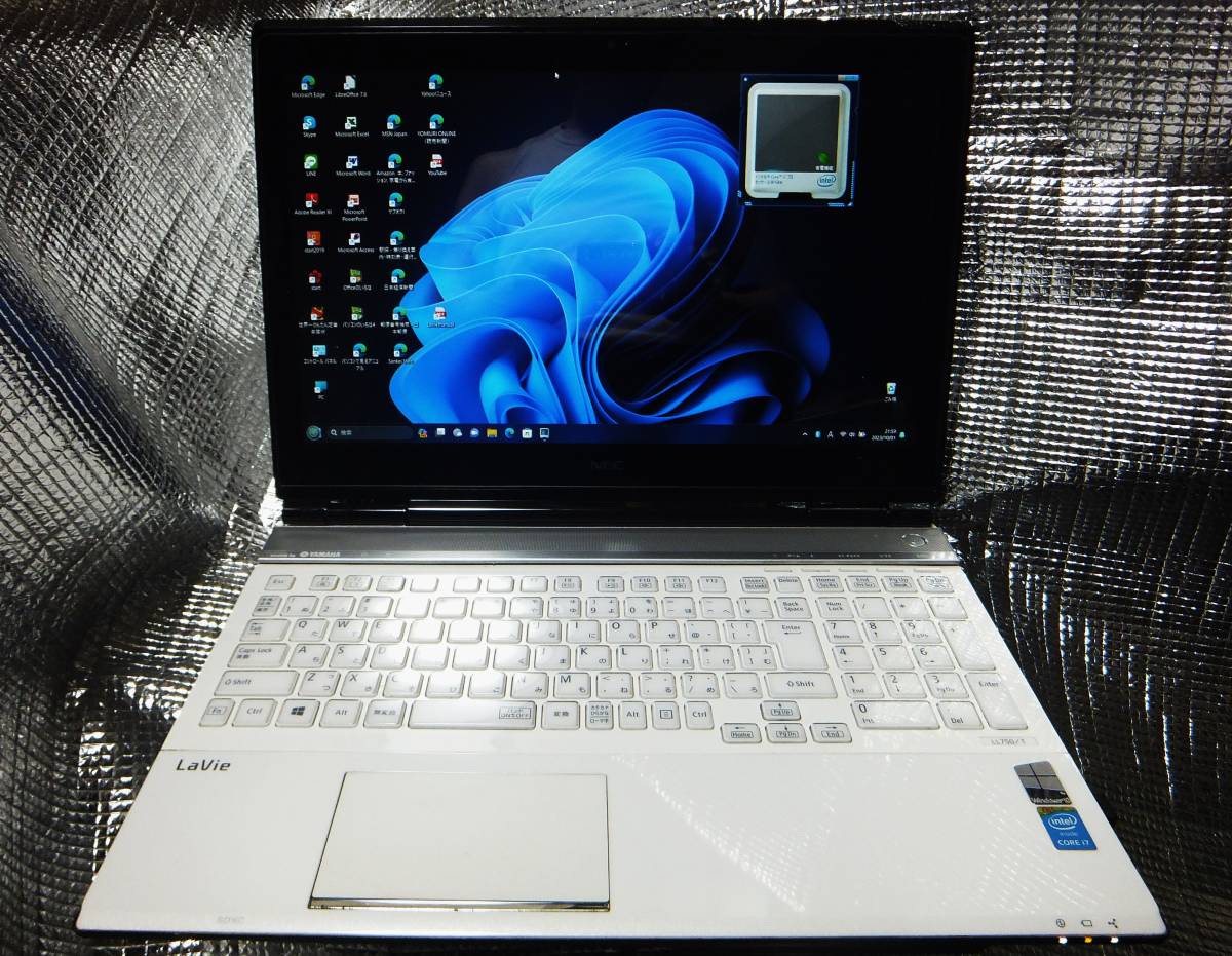 激安 i7-4710MQ 第4世代 LL750/T ◇NEC 2.5GHz Win11+10/64