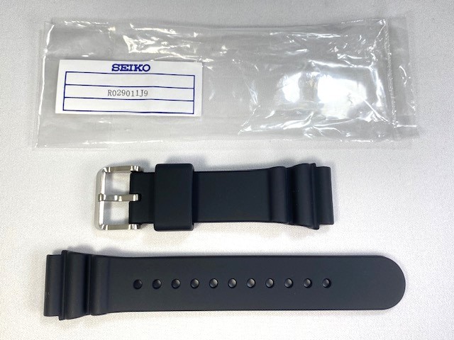 R029011J9 SEIKO Prospex field master 22mm original Raver band black SBEP001/S802-00A0 other for cat pohs free shipping 