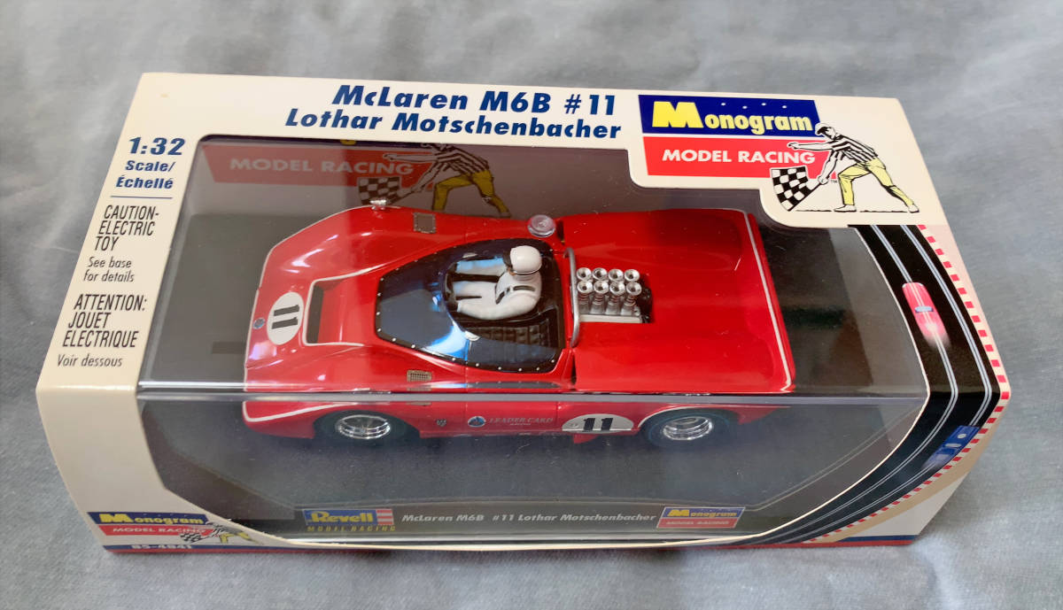 1/32スロットカー Monogram/Revell▽マクラーレンMcLaren M6B▽#11