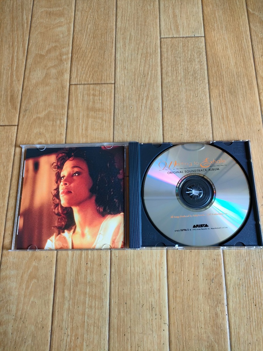 OST US盤 ため息つかせて サウンドトラック ホイットニー・ヒューストン Waiting To Exhale Soundtrack Whitney Houston_画像2