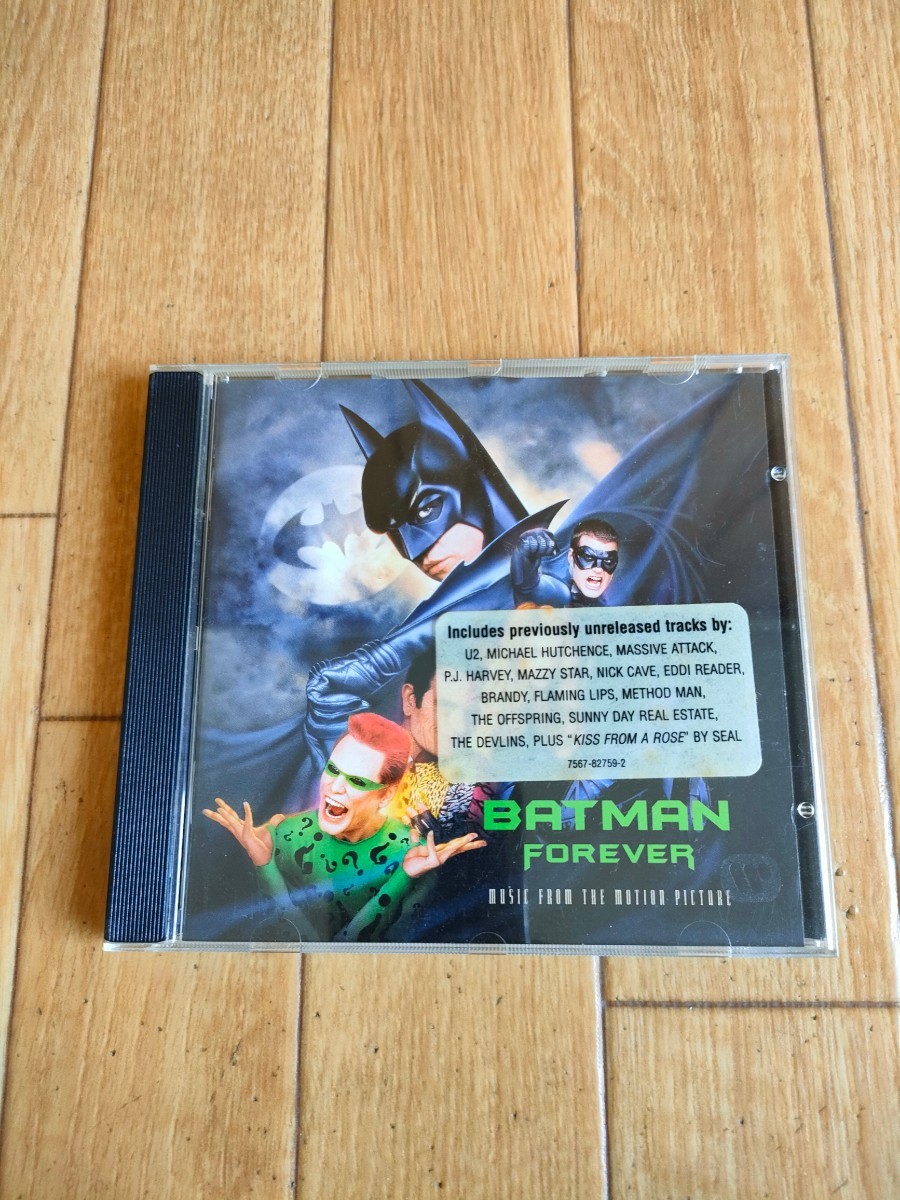 ドイツ盤 廃盤 バットマン・フォーエバー サウンドトラック OST Batman Forever Soundtrack U2 オフスプリング メソッド・マン _画像1