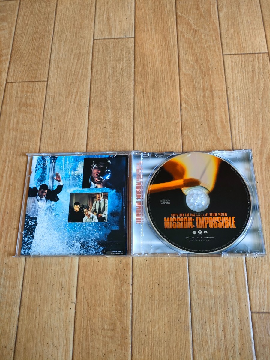 US盤 廃盤 ミッション:インポッシブル サウンドトラック OST Mission Impossible Soundtrack U2 ビョーク クランベリーズ トム・クルーズ_画像2