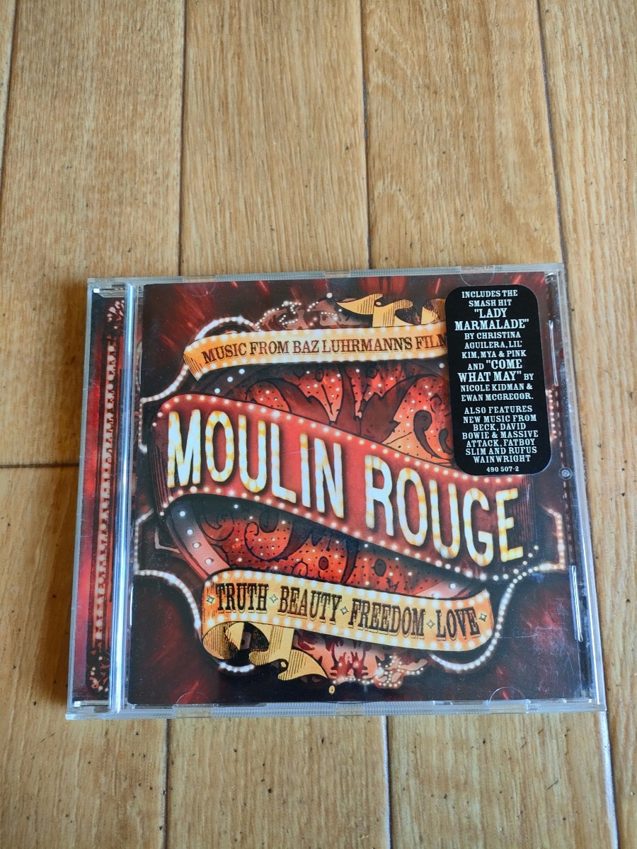 EU盤 ムーラン・ルージュ サウンドトラック OST Moulin Rouge Soundtrack M-1グランプリ デヴィッド・ボウイ ニコール・キッドマン U2_画像1