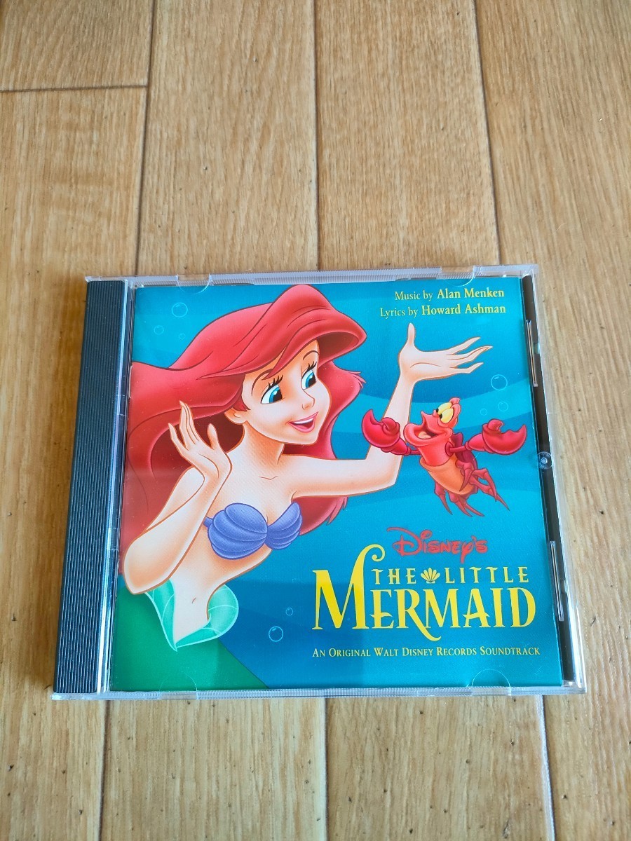USリイシュー盤 ディズニー リトル・マーメイド サウンドトラック OST Disney The Little Mermaid Soundtrack アラン・メンケン_画像1