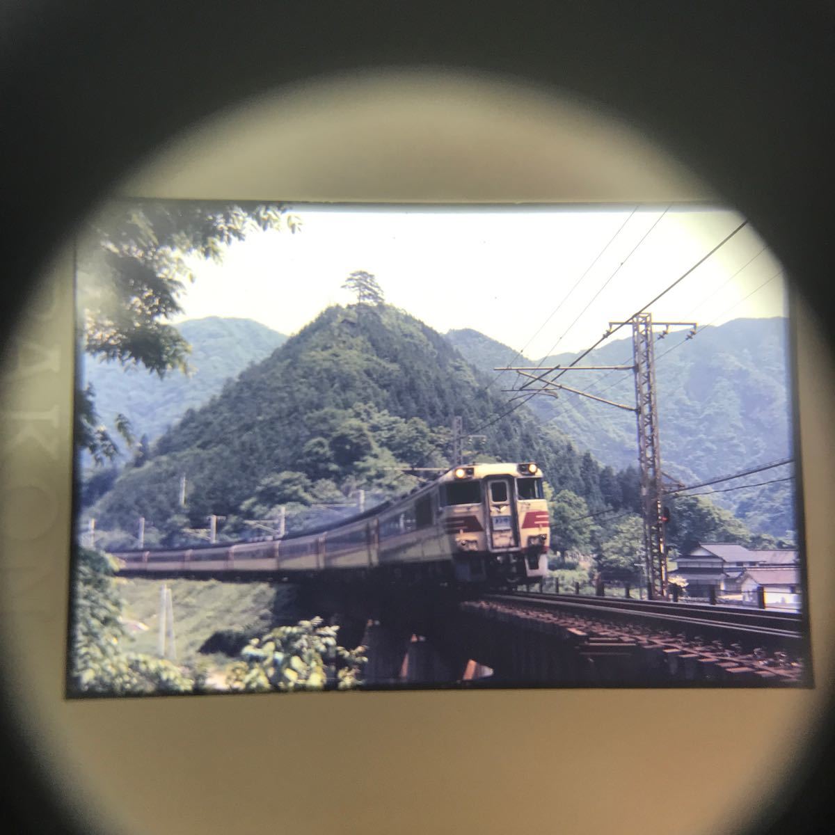 T2385 古い 鉄道写真 当時物 検索）鉄道資料 コレクター放出品 リバーサルスライド ネガ 写真 国鉄 電車 特急 急行 機関車 フィルム 希少_画像7