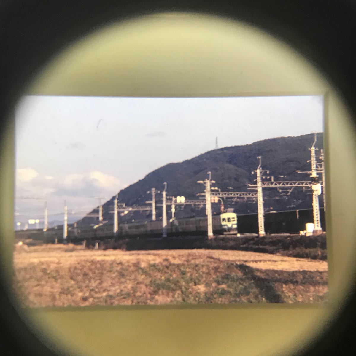 T2393 古い 鉄道写真 当時物 検索）鉄道資料 コレクター放出品 リバーサルスライド ネガ 写真 国鉄 電車 特急 急行 機関車 フィルム 希少_画像2