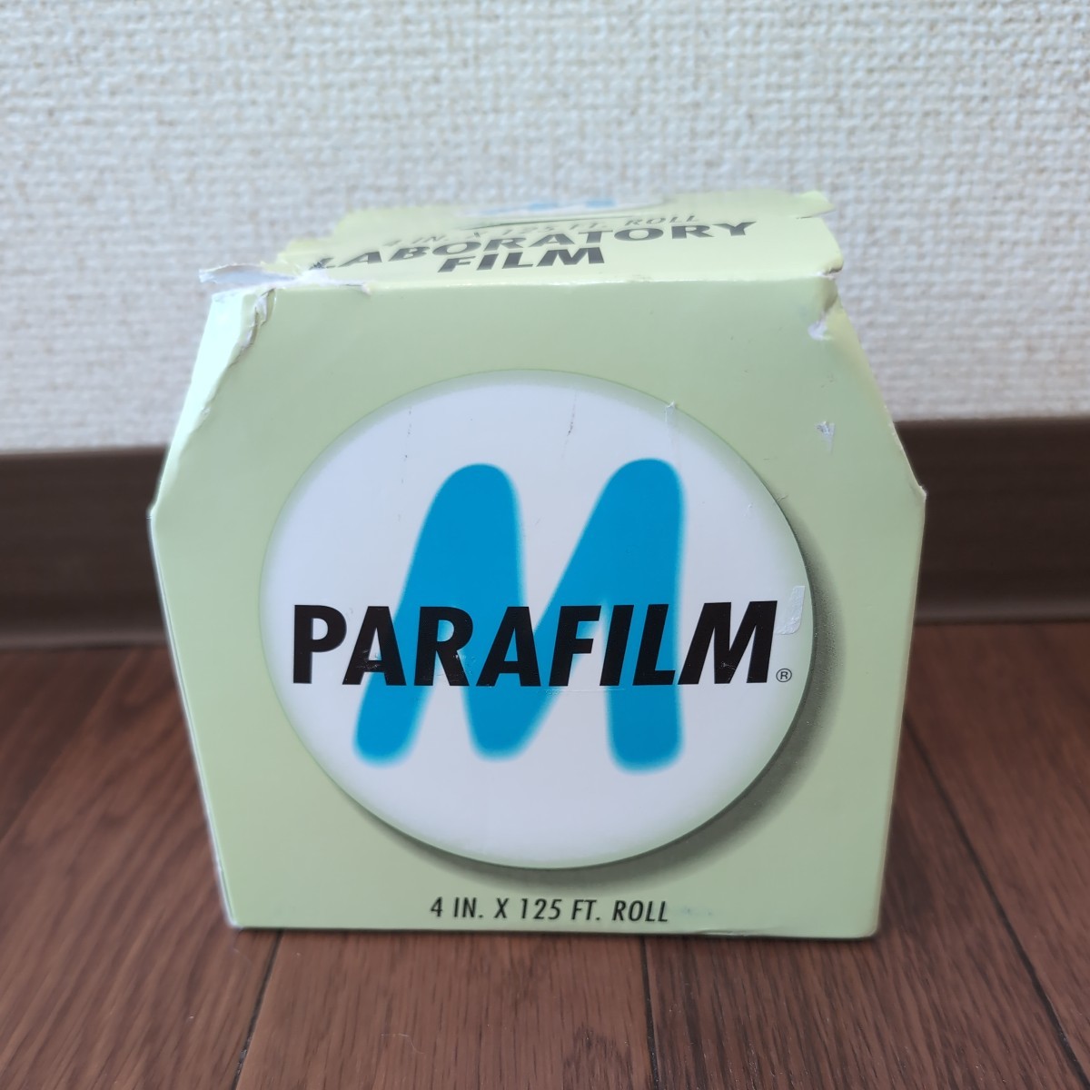未使用 PARAFILM パラフィルム 4インチ 長さ125フィート PM-996_画像1