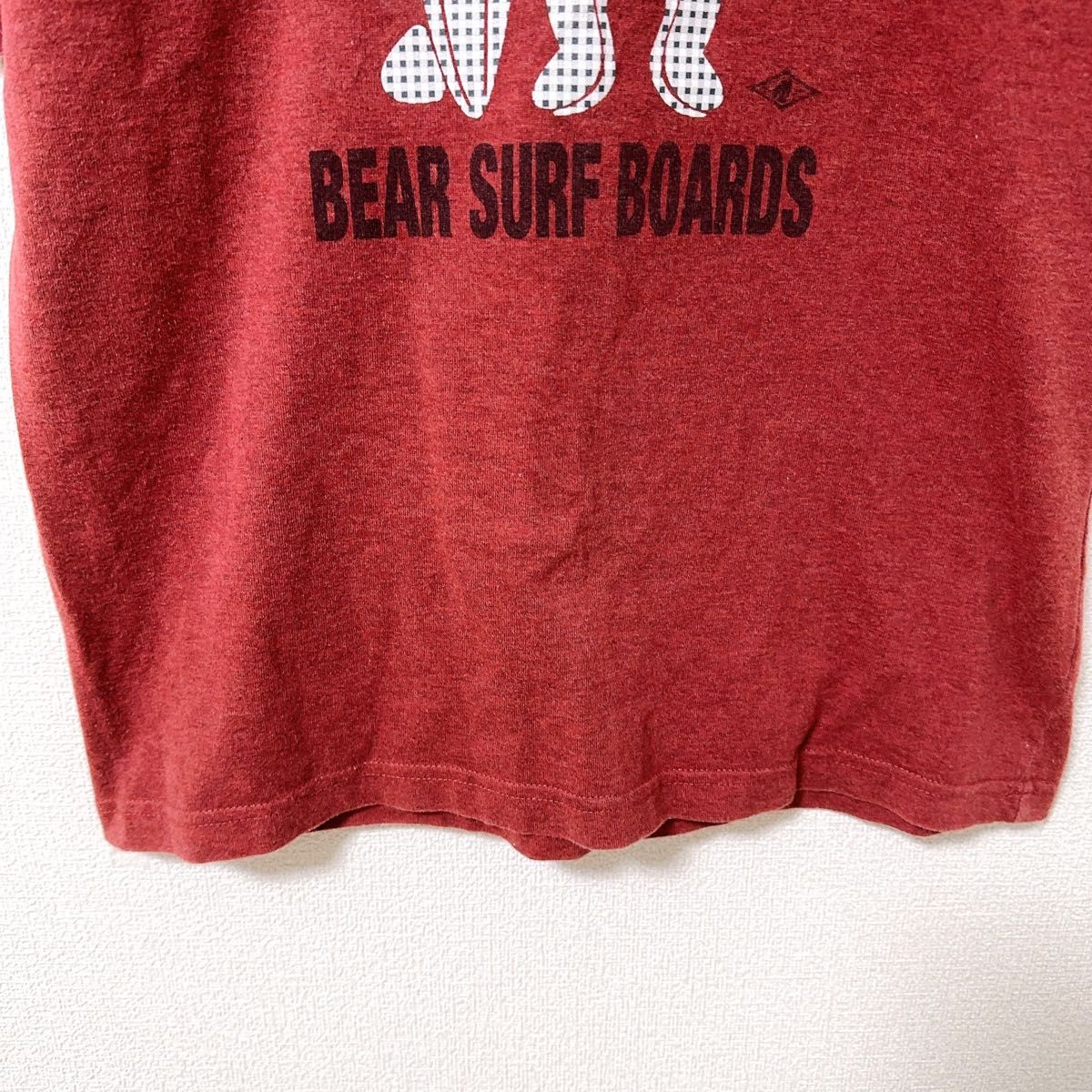 BEAR SURF BOARDS ベアー サーフボード 半袖 Tシャツ M 古着