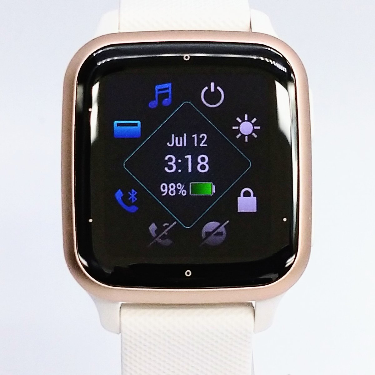 0023♪【１円開始】GARMIN ガーミン VENU SQ 2 腕時計 スマートウォッチ 充電式 Suica 対応 健康管理機能 スマートフォンと接続
