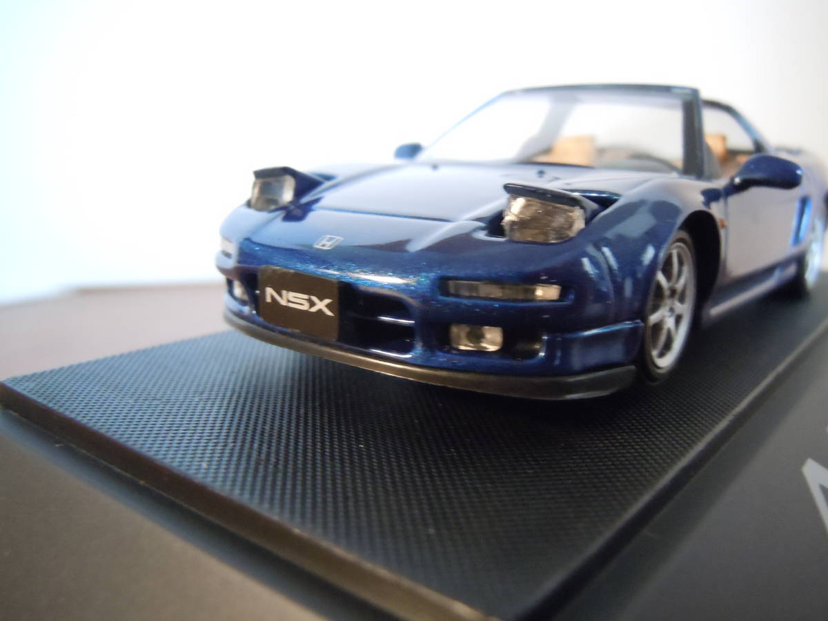 ホンダ HONDA NSX タイプT エブロ 1/43 ミニカー 希少 ミッドナイトパール_画像3