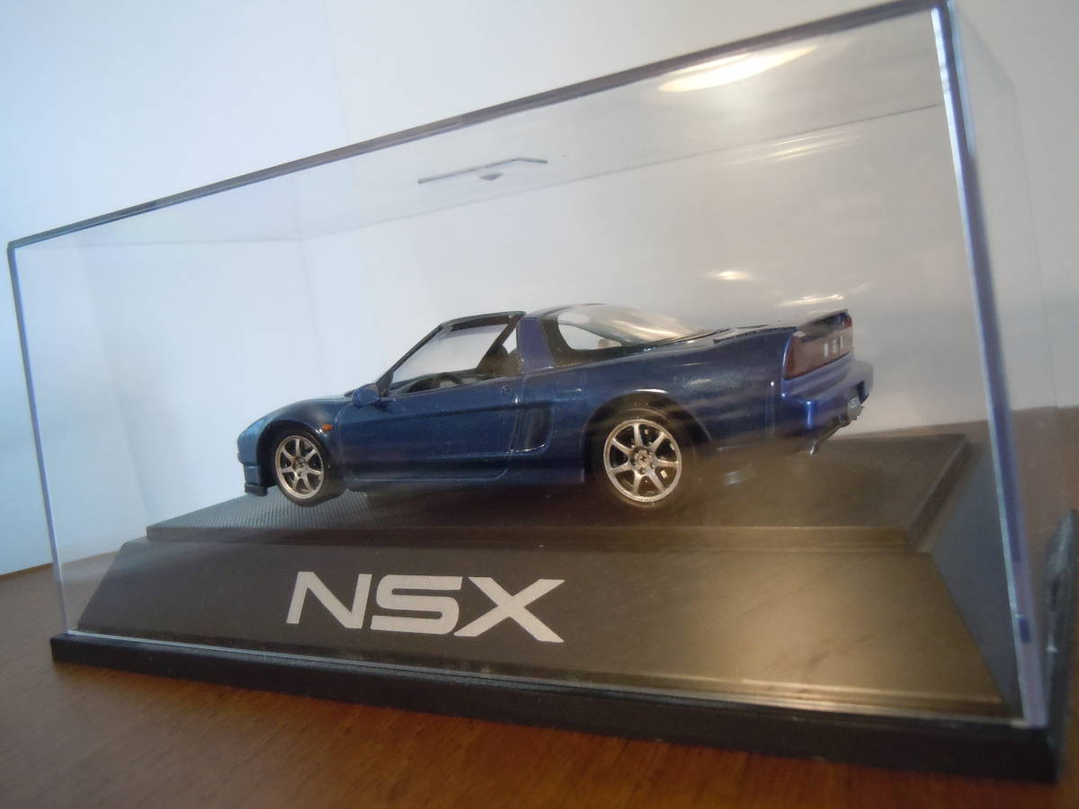 ホンダ HONDA NSX タイプT エブロ 1/43 ミニカー 希少 ミッドナイトパール_画像9