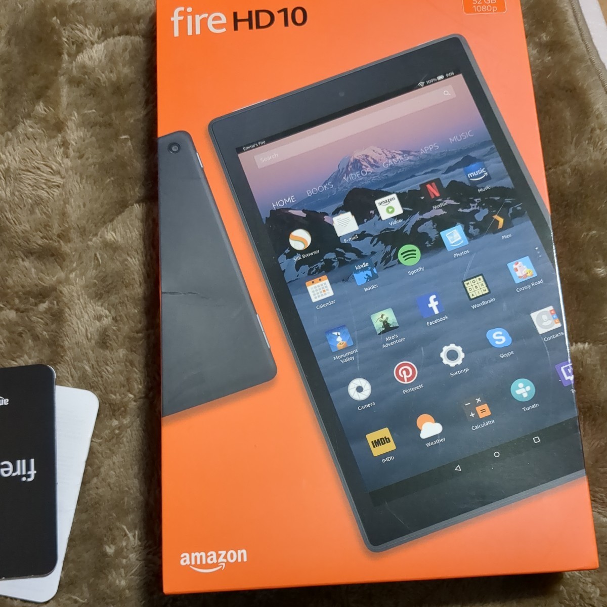 Amazon FIRE HD 10　第7世代　カバー付き_画像5