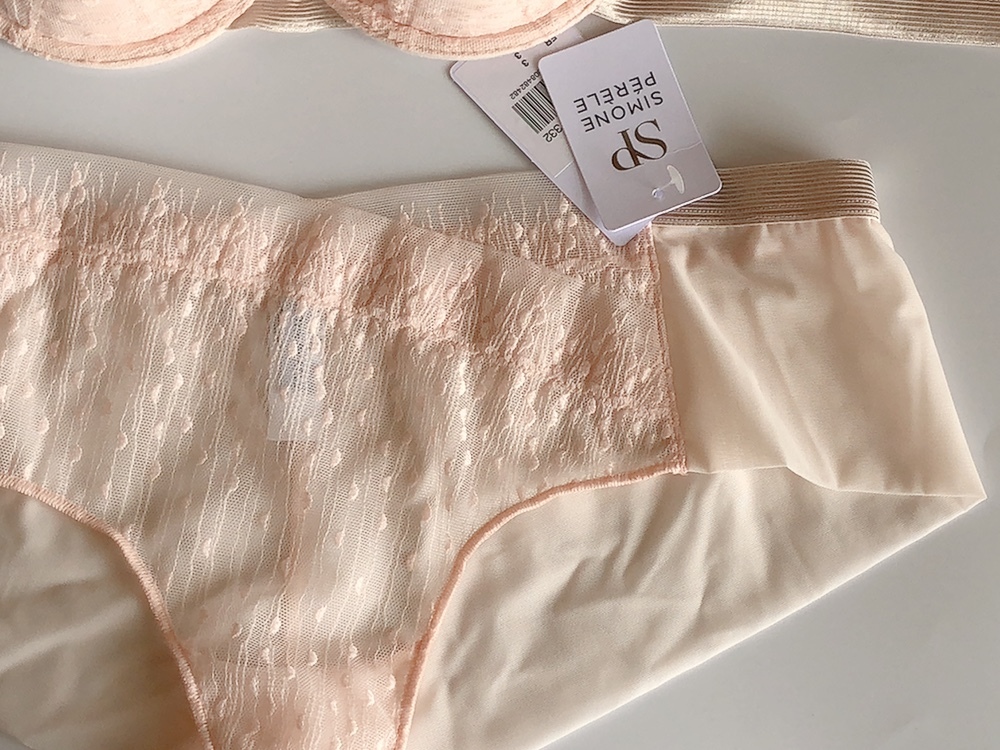 B80+L☆Simone Perele　シモーヌ ペレール　 Imprevu 　高級海外ランジェリーセット　ピンク