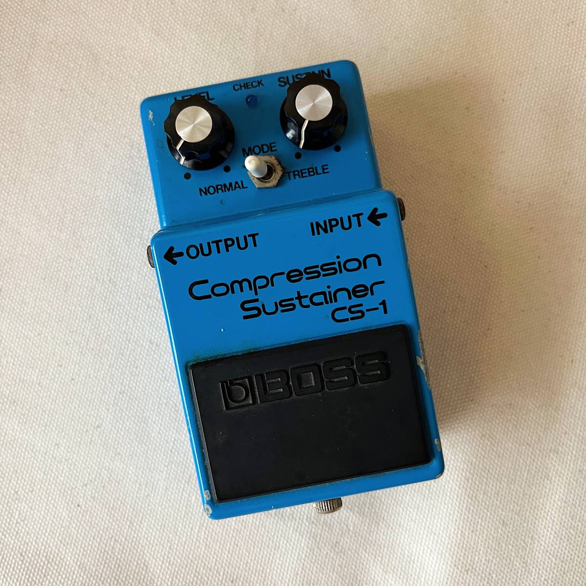 BOSS Compression Sustainer CS-1 1981年 日本 Yahoo!オークション - - BOSS CS-1 Compression Sustainer 1981