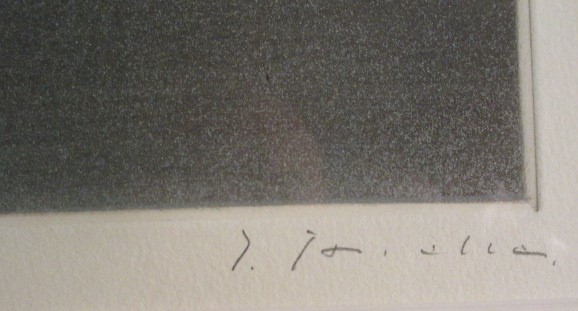 田中孝『Elick』1982　エッチング　サイン　エディション50　額装品　_画像3