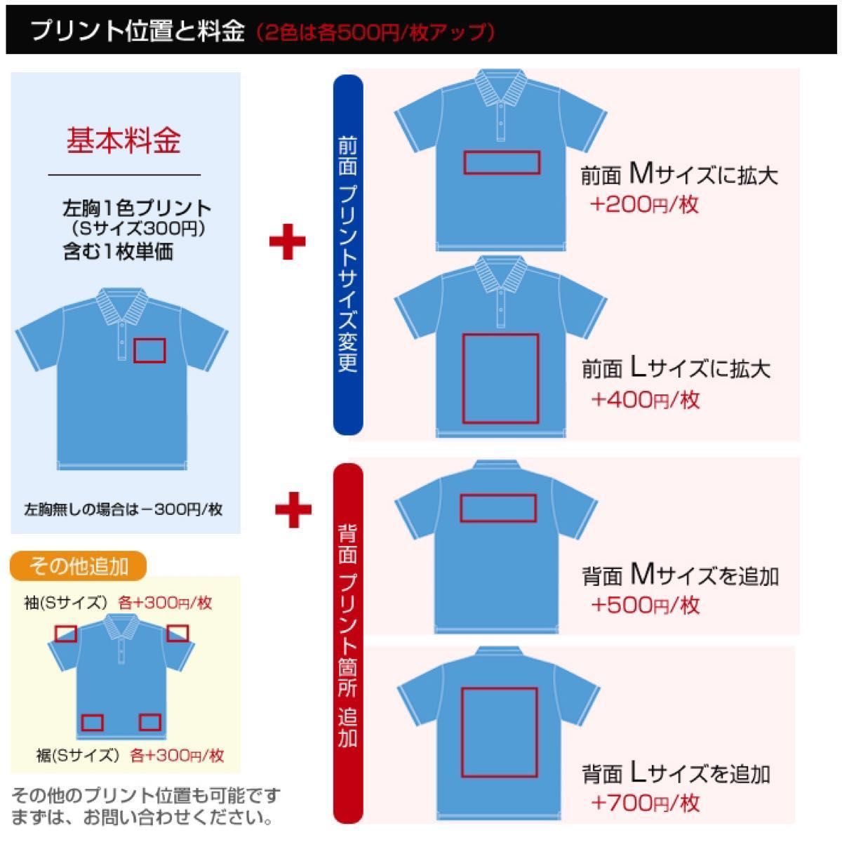 ポロシャツ 作成 Tシャツ オリジナル オーダーメイド 制作 プリント 印刷 ユニフォーム 製作 スタッフ 作業着 名入れ