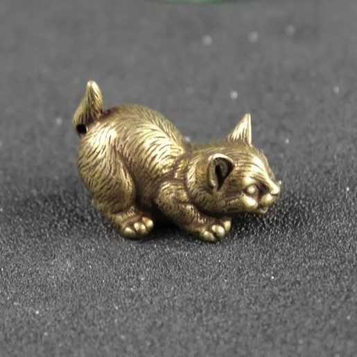 36g 威嚇 猫 ねこ ネコ 動物 置物 置き物 蓋置 民芸 工芸 細工 36g 威嚇 猫 ねこ ネコ 動物 置物 置き物 蓋置 民芸 工芸 細工