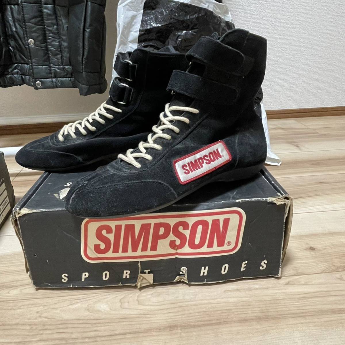 Yahoo!オークション - 長渕剛 着用 simpson レーシングシューズ Yahoo!オークション - 長渕剛 着用 simpson レーシングシューズ