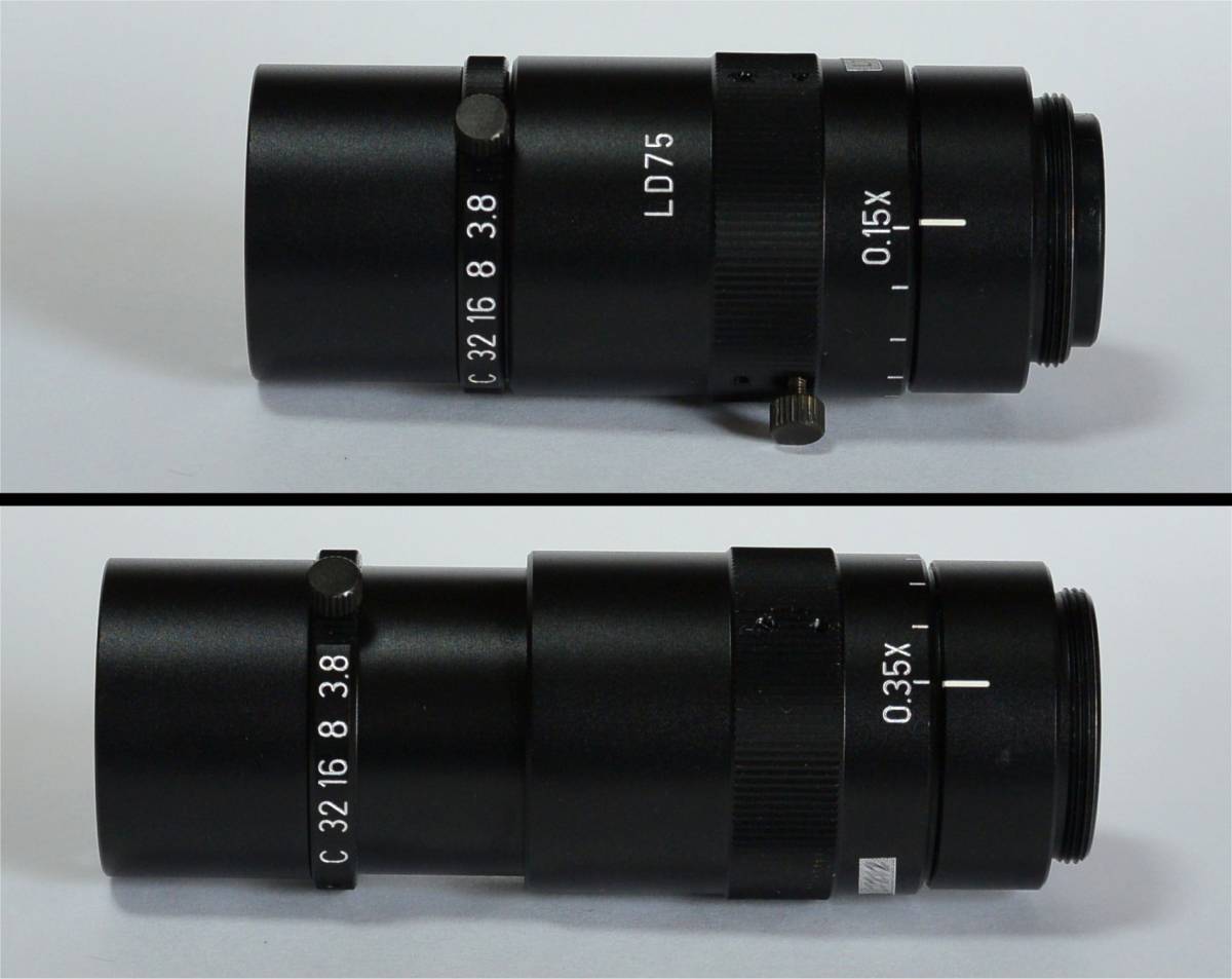 * VS technology VS-LD75 macro lens magnification x0.15~x0.35 F3.8 75mm C mount 2/3~ megapixel FA industry for operation verification TV LENS