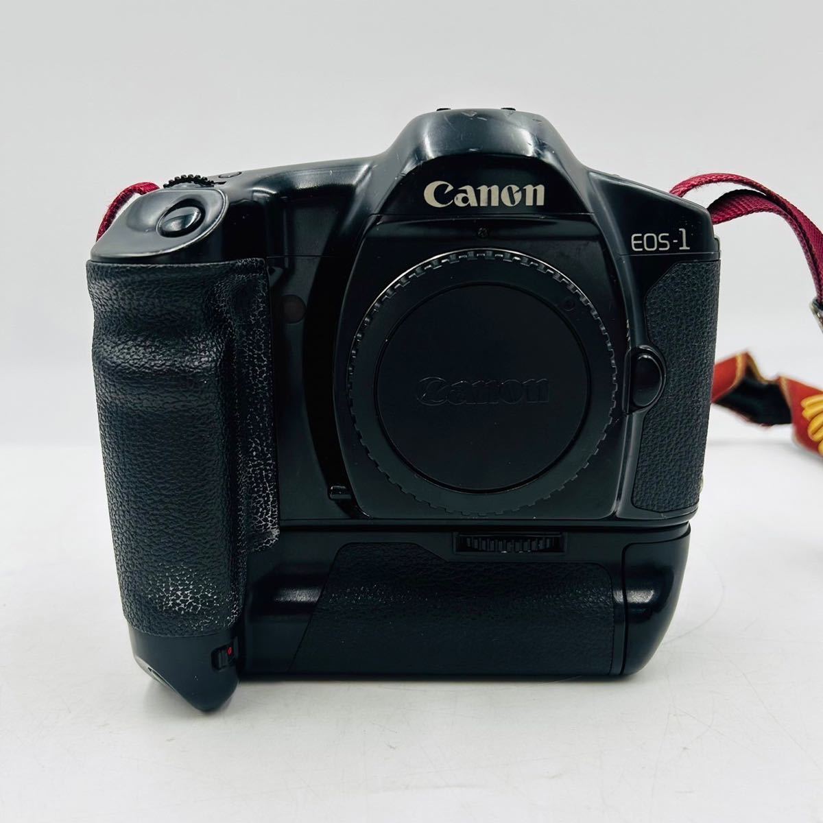 ★【動作品】 Canon EOS-1 キヤノン Canonカメラ 一眼レフ デジタル ボディ キャノン POWER DRIVE BOOSTER E1付き バッテリーグリップ