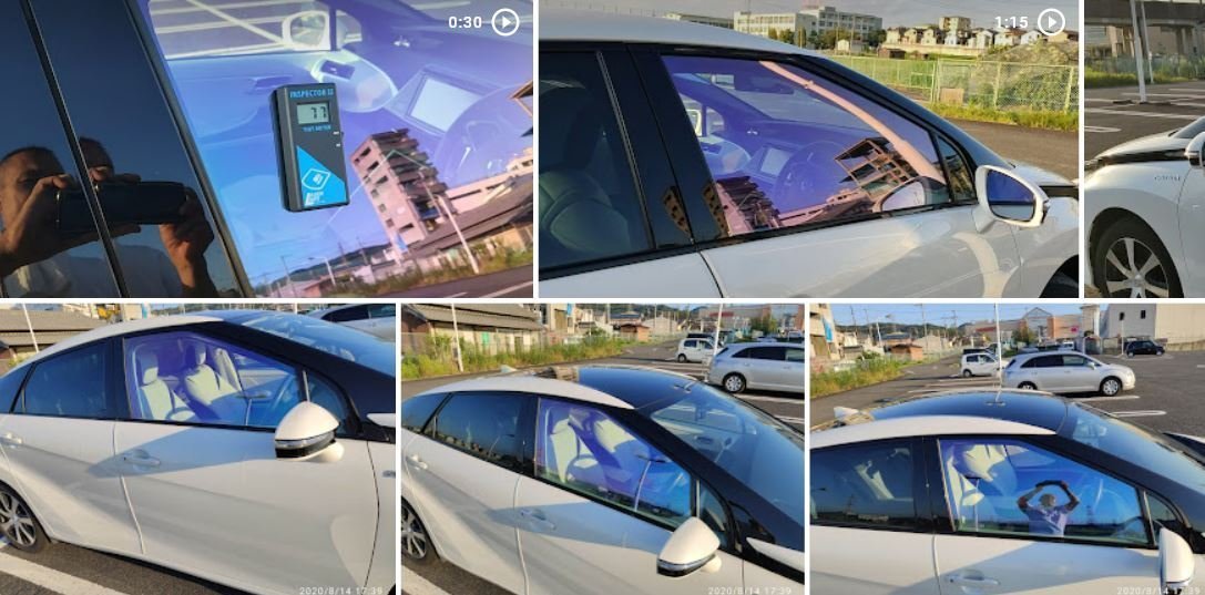 ２０７　５ドア　Ａ７系 H19/3～フロント両サイド（運転席、助手席）AR79車種、型式別断熱カット済みカーフィルム