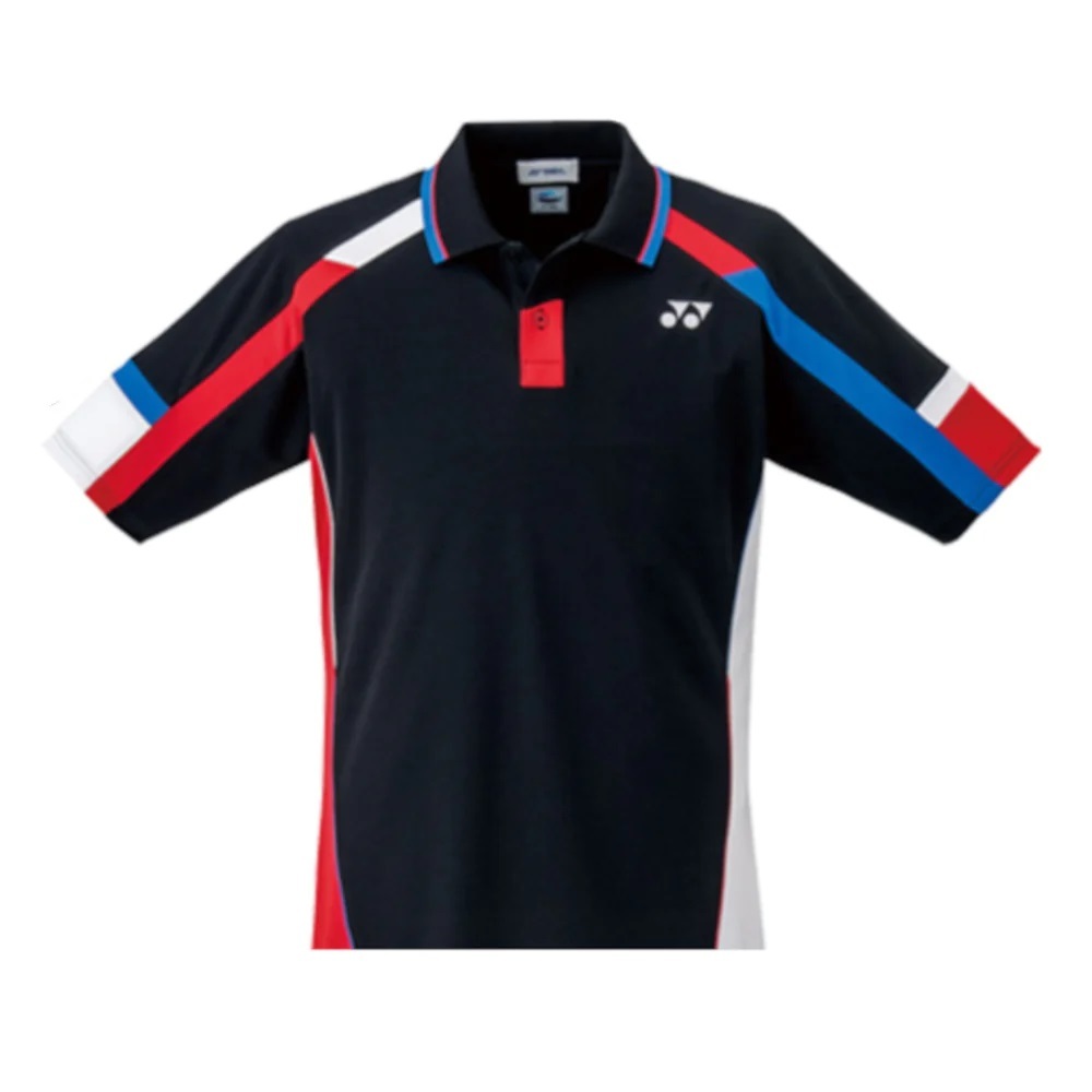 ★YONEX UNI ポロシャツ[10206][BK](M) 新品！！★_画像1