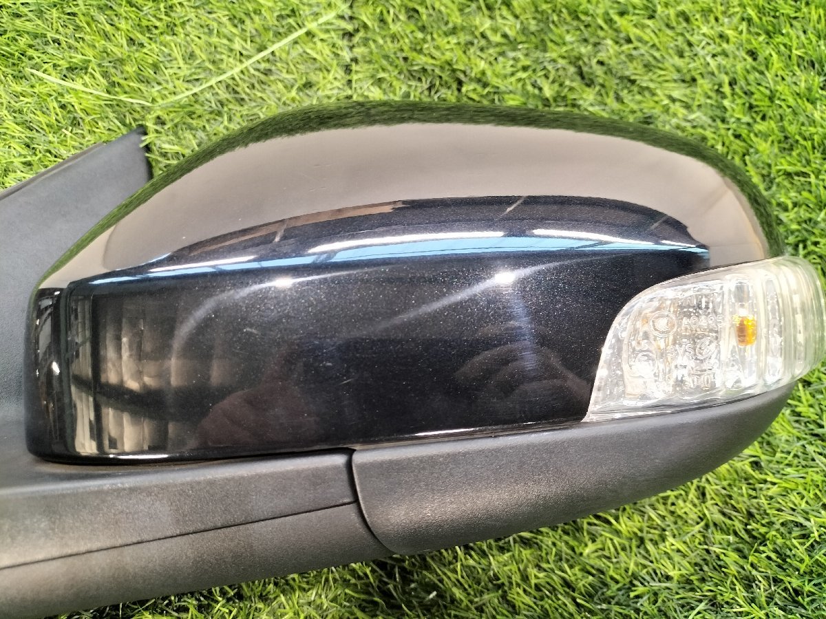 * clean eyes!! DBA-BB5254W Volvo V70 2.5T LE original passenger's seat side left door mirror side mirror 14 pin 452 black black *