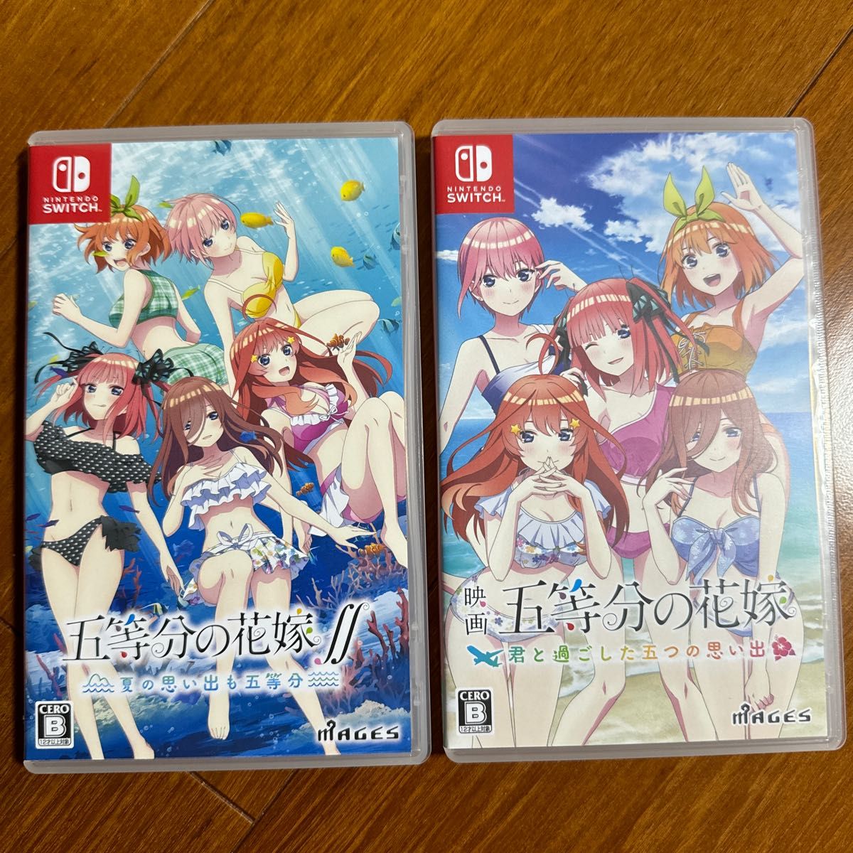 Switch】 五等分の花嫁∬ ～夏の思い出も五等分～・〜通常版 君と